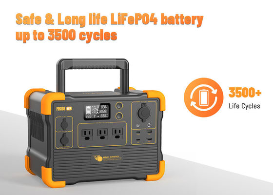 আউটডোর লিথিয়াম ব্যাটারি সোলার জেনারেটর 300W পর্যন্ত সোলার প্যানেল এলসিডি ডিসপ্লে সহ