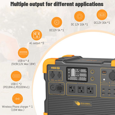 ভালো দাম ২২০০W ইউপিএস সোলার জেনারেটর, ১৫৩৬Wh LFP লিথিয়াম ব্যাটারি, ৬০০W সোলার প্যানেল ইনপুট এবং ২ ঘণ্টার চার্জিং সময় অনলাইন