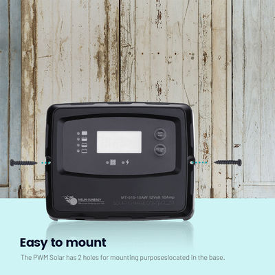 এজিএম এলএফপি লিথিয়াম ব্যাটারি সিস্টেমের জন্য 190W @ 12V 380W @ 24V এবং বিএমএস ওয়েক আপ সহ 12V 24V ডিজিটাল সোলার চার্জ কন্ট্রোলার