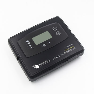 30 এম্প ডিজিটাল সোলার চার্জ কন্ট্রোলার, 5-পর্যায়ের চার্জিং এবং 12V 24V সিস্টেমের জন্য BMS ওয়েক আপ