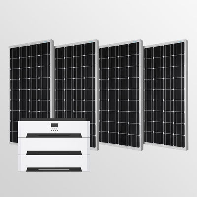 3150W LiFePO4 সৌর শক্তি স্টোরেজ সিস্টেম 6000 80A PV বর্তমান পরিসীমা সঙ্গে পুনর্ব্যবহারযোগ্য