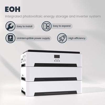 10KW LiFePO4 সৌর শক্তি সঞ্চয় ব্যবস্থা 120A এসি চার্জ এবং IP20 সুরক্ষা সঙ্গে হোম সৌর শক্তি জন্য