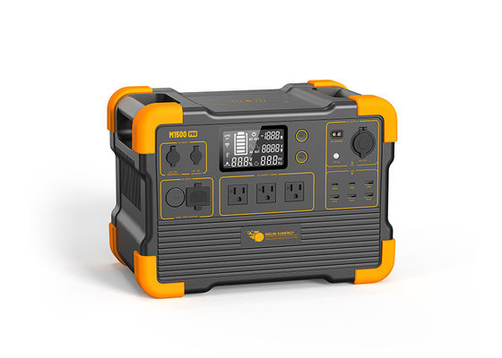 2000W পোর্টেবল সোলার জেনারেটর, 1450Wh NCM লিথিয়াম ব্যাটারি এবং 110V/220V AC আউটপুট সহ