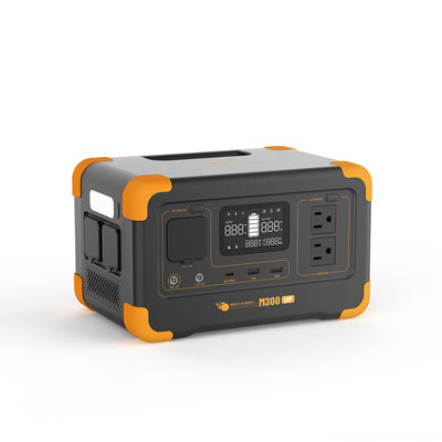 ছোট 300W লিথিয়াম ব্যাটারি সৌর জেনারেটর Lifepo4 পোর্টেবল সৌর ক্যাম্পিং জেনারেটর