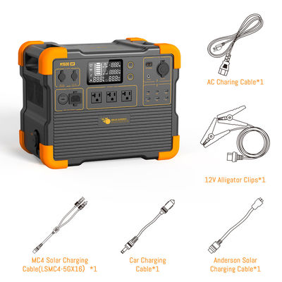 ভালো দাম হালকা ও বহনযোগ্য লিথিয়াম ব্যাটারি সৌর জেনারেটর, ২২০০W পিওর সাইন ওয়েভ ইনভার্টার এবং ২ ঘণ্টার চার্জিং সময় সহ অনলাইন