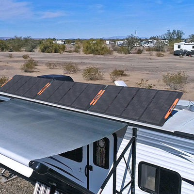 ইটিএফই (ETFE) ফ্রন্ট কভার এবং কমপ্যাক্ট ৮১২x608মিমি ভাঁজ করা আকারের সাথে ৩০০W পোর্টেবল ভাঁজযোগ্য সোলার প্যানেল কিট